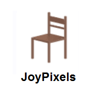 Chair on JoyPixels