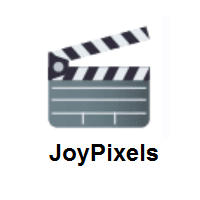 Clapper Board on JoyPixels