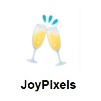 Clinking Glasses on JoyPixels