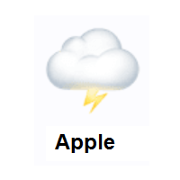 Cloud With Lightning on Apple iOS
