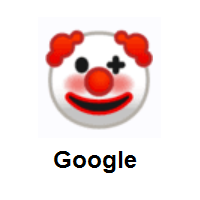 Clown Face on Google Android