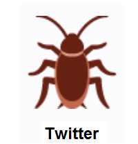 Cockroach on Twitter Twemoji