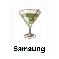 Cocktail Glass on Samsung