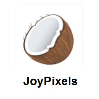 Coconut on JoyPixels