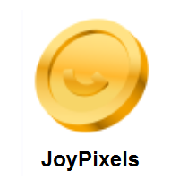 Coin on JoyPixels