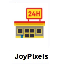 Convenience Store on JoyPixels