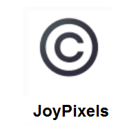 Copyright on JoyPixels