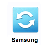 Anticlockwise Arrows Button: Counterclockwise Arrows Button on Samsung