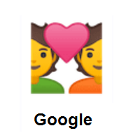 Couple with Heart on Google Android