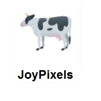Cow on JoyPixels