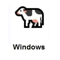 Cow on Microsoft Windows