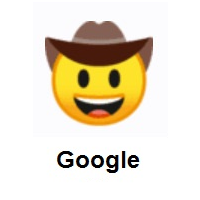 Cowboy Hat Face on Google Android