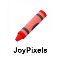 Crayon on JoyPixels