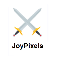 Crossed Swords on JoyPixels
