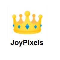 Crown on JoyPixels