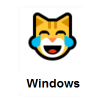 Crying Laughing Cat on Microsoft Windows