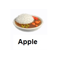 Curry Rice on Apple iOS