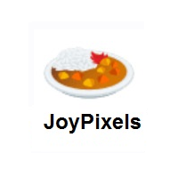 Curry Rice on JoyPixels