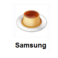 Flan: Custard on Samsung