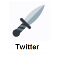 Dagger on Twitter Twemoji