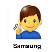 Deaf Man on Samsung