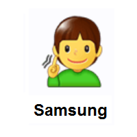 Deaf Person on Samsung