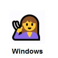 Deaf Person on Microsoft Windows