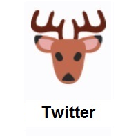 Deer on Twitter Twemoji
