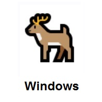 Deer on Microsoft Windows