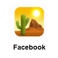 Desert on Facebook