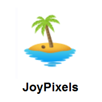 Desert Island on JoyPixels