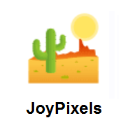 Desert on JoyPixels
