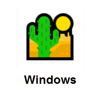 Desert on Microsoft Windows
