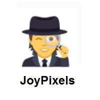 Detective on JoyPixels