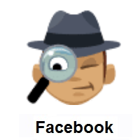 Detective: Medium Skin Tone on Facebook