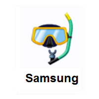 Diving Mask on Samsung
