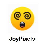 Dizzy Face on JoyPixels