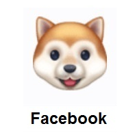 Dog Face on Facebook