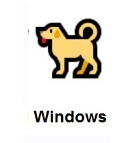 Dog on Microsoft Windows