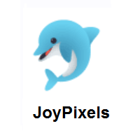 Dolphin on JoyPixels