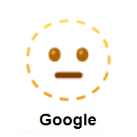 Dotted Line Face on Google Android