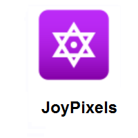 Dotted Six-Pointed Star on JoyPixels