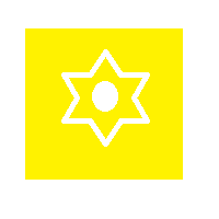 Dotted Six-Pointed Star