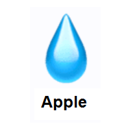 Droplet on Apple iOS