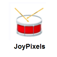 Drum on JoyPixels