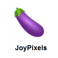 Eggplant on JoyPixels