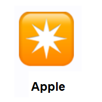 Eight Pointed Star on Apple iOS