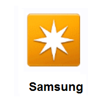 Eight Pointed Star on Samsung