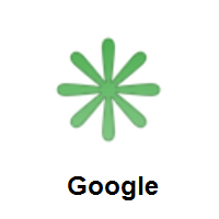 Eight Spoked Asterisk on Google Android
