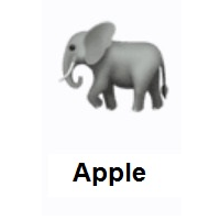 Elephant on Apple iOS